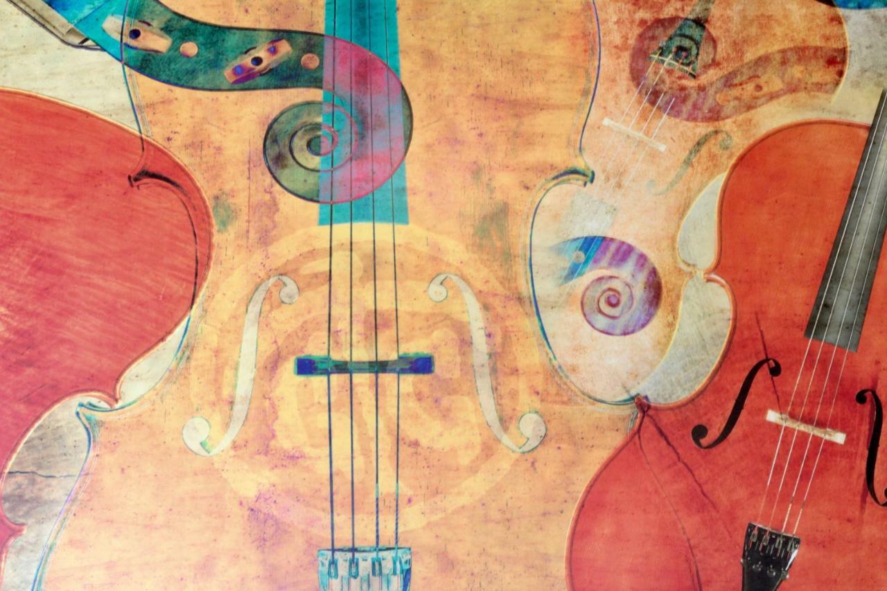 Violino Azul Villa Cremona Luaran gambar